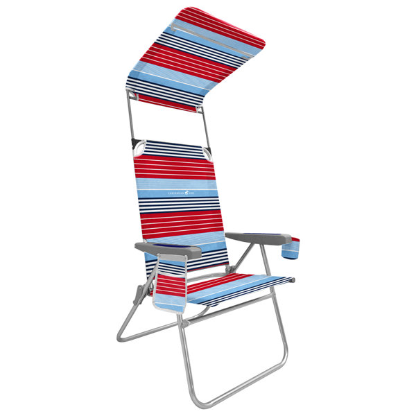 Caribbean Joe Reclining Beach Chair Wayfair